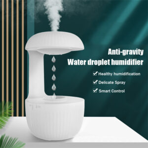 Humidificador antigravedad ultrasónico con efecto de gotas de agua flotantes