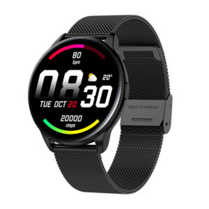 Smartwatch Y90 con GPS, monitoreo de presión arterial y seguimiento de salud deportiva